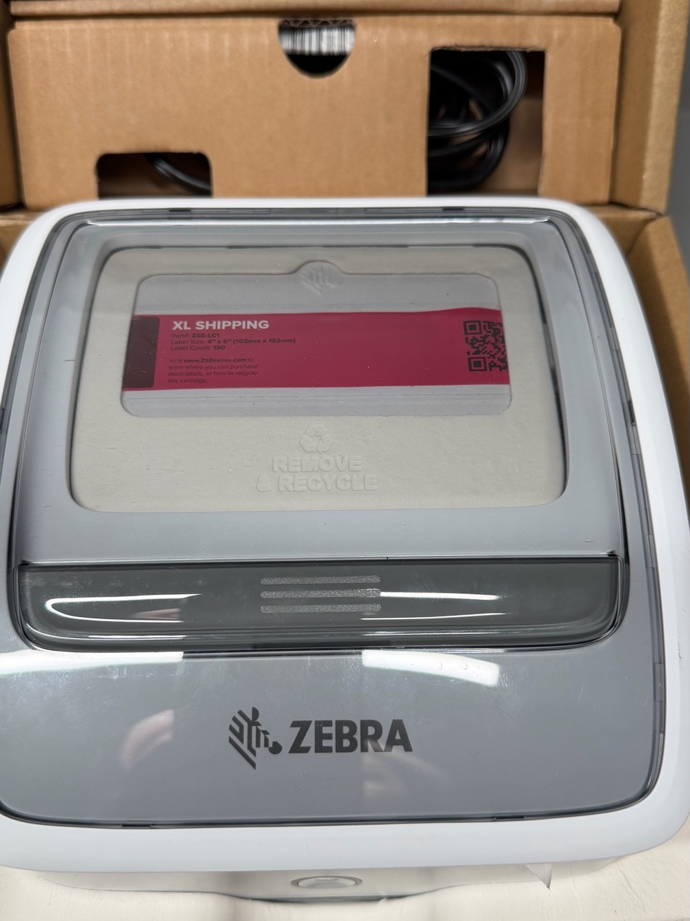 Zebra ZSB-DP14 Series Thermal Label Printer/ Small Home Office With XL Shipping - Picture 7 of 9